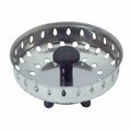 All-Source 3-1/2 In. Stainless Steel for Sterling Basket Strainer Stopper K22033